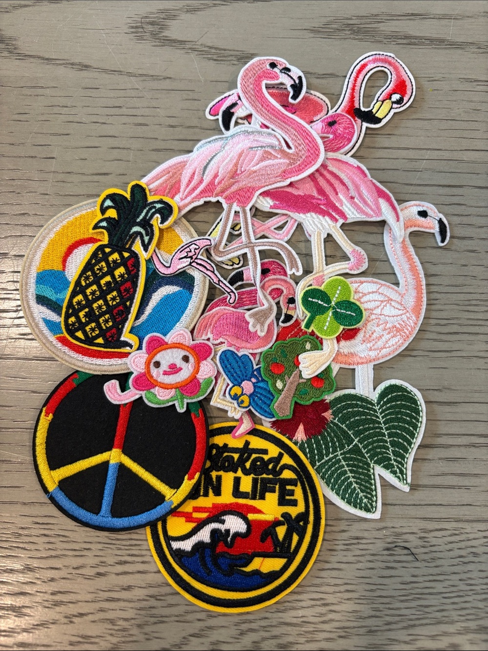 Embroidered Patch Set - 17 total
